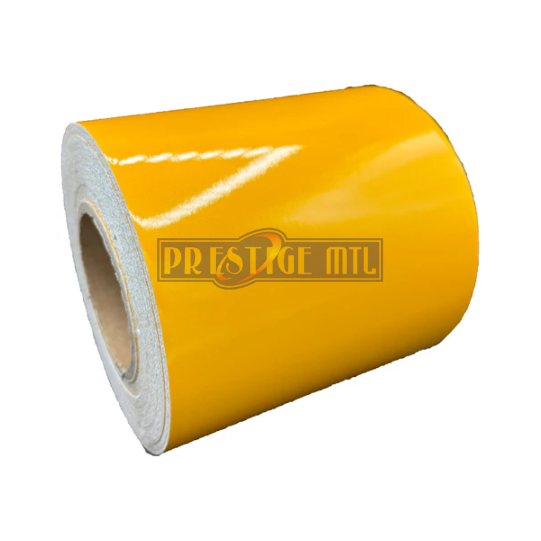 MTL-AUGUST-25-13.png REFLECTIVE SHEET TEARABLE 8NCH YELLOW (PER METRE) - Image 1