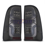 TAIL LIGHTS HILUX VIGO BLACK/RED - AFTERMARKET