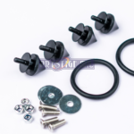 BUMPER LOCKS SET (BLACK)