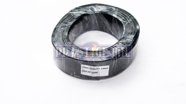Auto wire- Heavy Gauge 28*100M Black