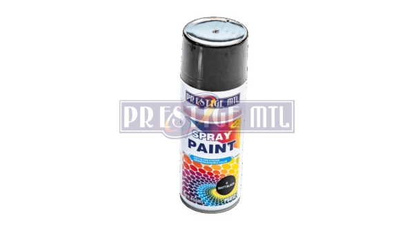 SPRAY PAINT MATT BLACK 4