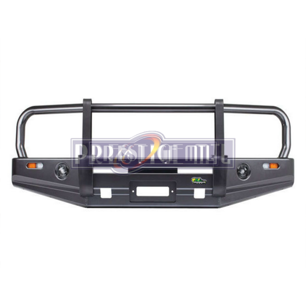 BULL BAR STEEL LAND CRUISER  FJ 76/78/80 2002-17
