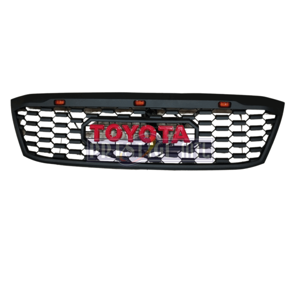 GRILL VIGO BLACK  2005-11 LED WITH WORD TOYOTA