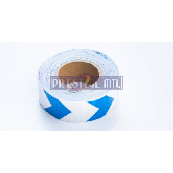 REFLECTIVE SHEET 2NCH 25M WHITE BLUE SHINNY (PER ROLL)
