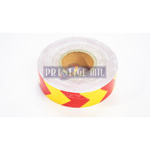 REFLECTIVE SHEET 2NCH 50M YELLOW RED SHINNY (PER ROLL)