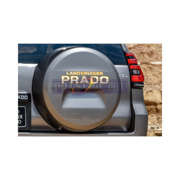 SPARE TYRE COVER PRADO FJ150 - SILVER