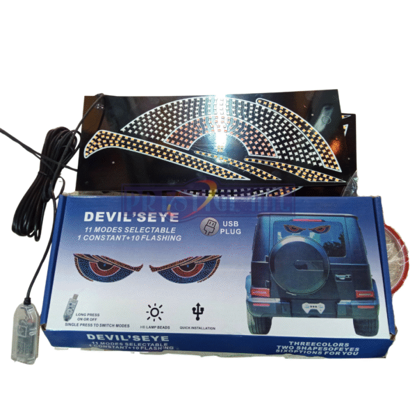 LED MATRIX LIGHT- DEVIL'S EYES BLUE