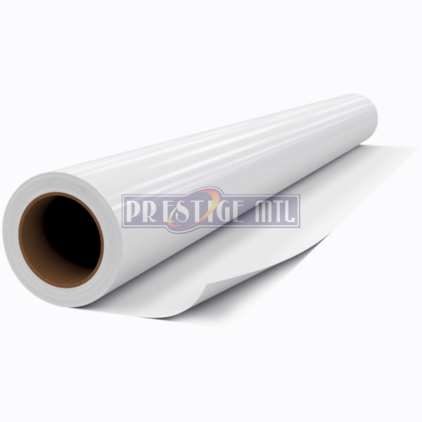 VINYL GLOSSY STICKERS OPAQUE WHITE (PER METRE)