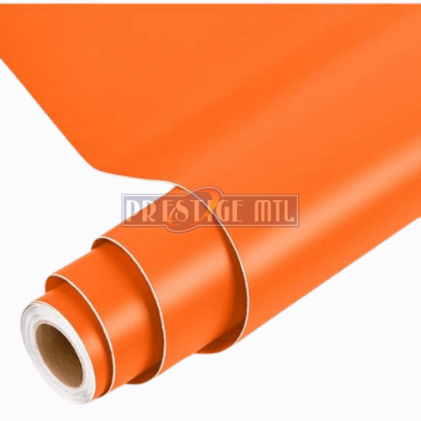 VINYL GLOSSY STICKERS PASTEL ORANGE (PER METRE)