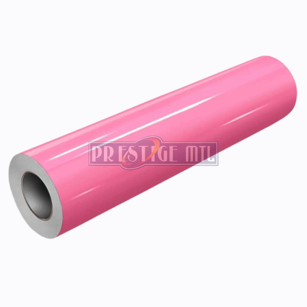 VINYL GLOSSY STICKERS BABY PINK (PER METRE)