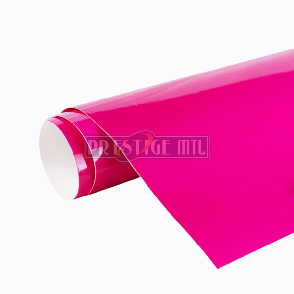 VINYL GLOSS STICKERS FLUORESCENT PINK (PER METRE)