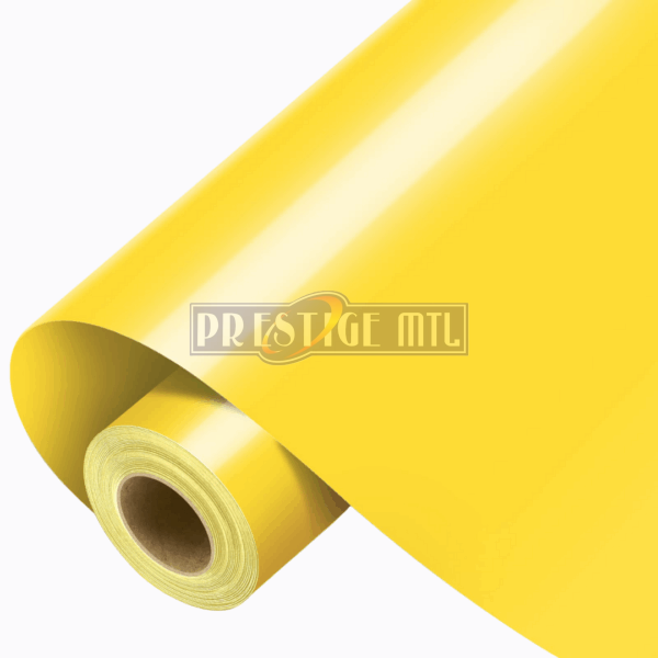 VINYL GLOSS STICKERS STONE YELLOW (PER METRE)