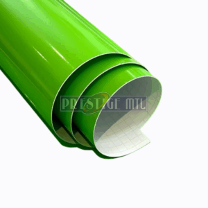 VINYL GLOSS STICKERS FLUORESCENT GREEN (PER METRE)