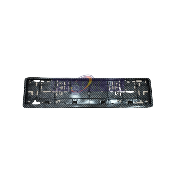 NUMBER PLATE HOLDER CARBON - LONG