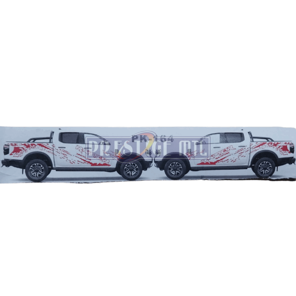 BODY STICKERS FORD PK-164 RED