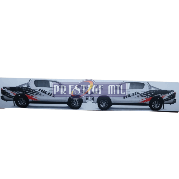 BODY STICKER HILUX PK-172 BLACK