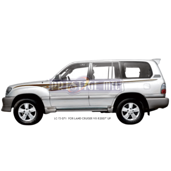 BODY STICKERS LAND CRUISER VX-R 2007 UP  TJ-071