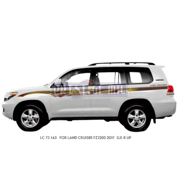 BODY STICKER LAND CRUISER FJ 200 2011 UP TJ-043