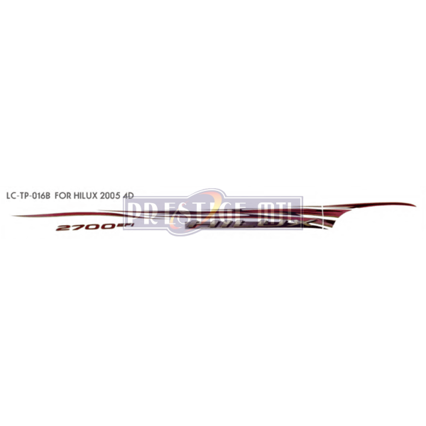 BODY STICKER HILUX 2005 TP-016B