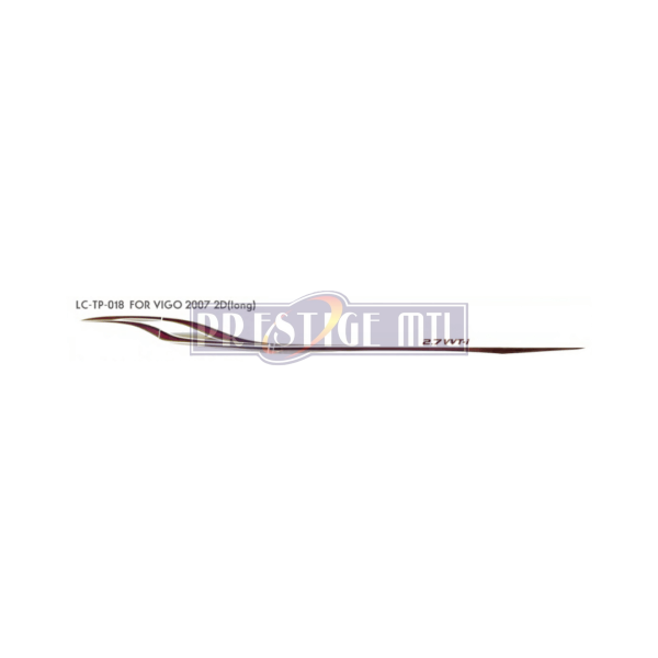 BODY STICKERS HILUX VIGO 2007 TP-018