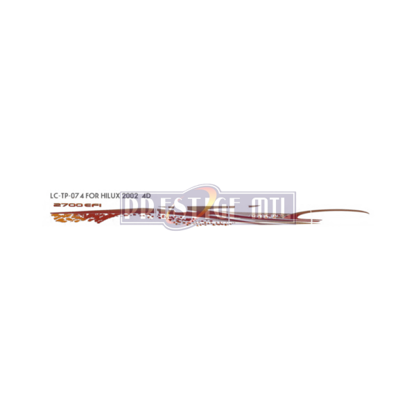 BODY STICKERS HILUX 2002 TP-074
