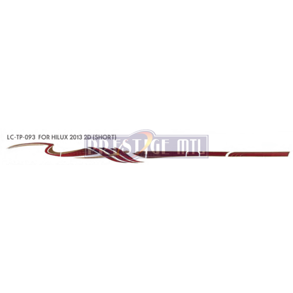 BODY STICKER HILUX 2013 TP-093