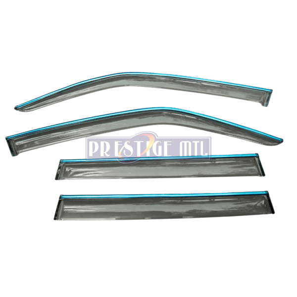WIND BREAKERS MAZDA 3 HATCH (STATION) 2010-13 CLEAR SMALL