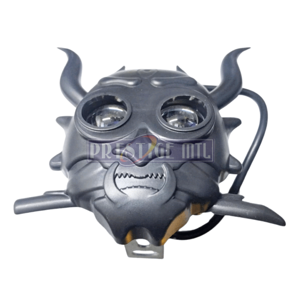 LED LIGHT SJ (ML2473-3)  YELLOW PCK BIG  WITH HORNS PER PC